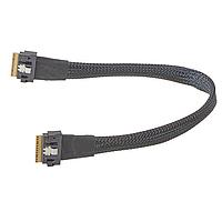 Molex 207992-1002 ສາຍພິເສດ SlimSAS 8X STR ເຖິງ STR 1000mm 85ohm PCIE4