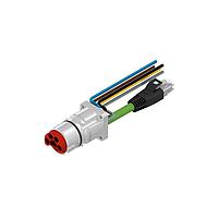 Amphenol CONEC 58-22011 ເຄື່ອງສາຍ Ethernet ENP-23-1-FSV1Pst4PEDbu4-45S-RS8.36-1/G6/400/034