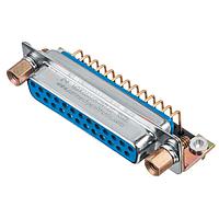 Amphenol Positronic MDX9S5B0TS-14 ຕູກສະບັບ Receptacle D-Sub Female Connector 9P Solder Tail Right Angle Stainless Steel, Passivated Shell Jackscrews