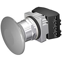 SIEMENS 52PM9V6G ປຸ່ມກົດ PUSHBUTTON,MOM,GRY,2 1/2" PLST,2POS,2NC