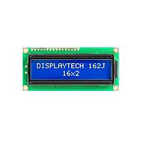 Displaytech 162J CC BC-3LP ໂມດູນຈະຫລັກສະຕິກຕົວອັກສອນ LCD 16x2 ຕົວອັກສອນ ຈະຫລັກ STN Y/G ຕຳແໜ່ງ 6 ໂມງ