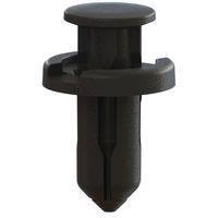 Essentra Components 1301306 ສແນັບຣິເວດ ສແນັບຣິເວດ, ສີດຳ, ຮູ 0.394 ນິ້ວ