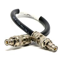 Trompeter / Cinch Connectivity Solutions PCHY-12-50 ສາຍ AV Path cord Low VSWR ມີ sleeves