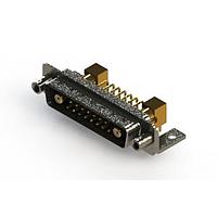 EDAC 629-17W2640-7TE ຕູ້ຕິດຕໍ່ D-Sub ປະສົມມຸມຂວາ ຕູ້ຕິດຕໍ່ພະລັງງານ Combo D-Sub