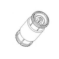 Radiall R223703050 ຕົວແປງ RF - ໃນຊຸດ MMBX / ຕົວແປງ MALE-MALE ບອດເພື່ອບອດ 10 MM