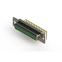 EDAC 630-M25-340-GT1 ຕົວເຊື່ອມ D-Sub - ຕົວເຊື່ອມ D-Sub ມຸມຂວາ ຄວາມໜາແບບມາດຕະຖານ