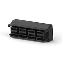 AMP Connectors - TE Connectivity 2227642-1 SAS Vert 1x4 100 ໂອມ