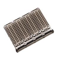 AMP Connectors - TE Connectivity 2170287-3 ການປະກອບກະຕ່າ 1X4 CAGE ASSEMBLY THRU BEZEL W/ GASKET