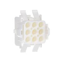 AMP Connectors - TE Connectivity 770053-1 ຮູງຮັບ Receptacle 09P CAP-FRONT 94VO
