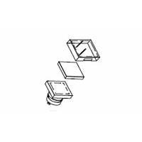 Alcoswitch - TE Connectivity 8-1437569-4 ສະຫນຸກອຸປະກອນ Switch Hardware 64S9=COLOR PB CAP WHITE SQ