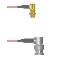 Amphenol Custom Cable Q-2P00D0005012i ສາຍສະບັບ RF SMA-RJB/BNC-RP G316 12I