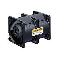 Sanyo Denki 9CRLB0612P0G001 ພັງລົມ DC Axial, 60x60x76mm, 12VDC, 1500Pa, ການຫຼັກກັນກັນ, ອາຍຸຍາວ, Tach/PWM