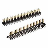 Harwin M50-3612542 ພິນສະຕຣິບ 25+25 DIL SMT P/HDR ມີ PEGS