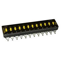CTS Electronic Components 219-12MST ສະຫນັບ DIP SPST 12 ສ່ວນຂອງສະຫນັບ