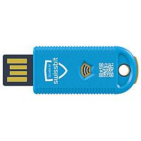 Swissbit SNU20000D1PBAN0-E-11-110-SB0 ກະແຈຄວາມປອດໄພ NFC USB/ກະແຈຄວາມປອດໄພ NFC, ກະແຈ iShield FIDO2, -25C ຫາ +85C, Swissbit ສີຟ້າ
