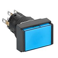 SCHNEIDER XB6EDF6J2P ສະຫນາມສະຫນອງ IPB ປິດປັບ, ສະຕະຕິກ, ສີຟ້າ, 12V, 2 NO/NC