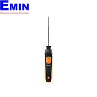 TESTO 915i ເຄື່ອງວັດແທກອຸນຫະພູມທີ່ມີເຄື່ອງວັດແທກການຈຸ່ມ/ເຈາະເລິກ ແລະການເຮັດວຽກຂອງສະມາດໂຟນ (-50~400 °C)