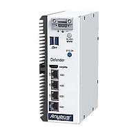 HMS Networks ABD6004-DPIFW Network Appliances DIN Rail - 4x1Gbit RJ45 - DPI/FW Perpetual License inc. 3Y support