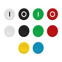 SCHNEIDER ZBA79 ຝາປິກ Caps, ຊຸດ 10 ສີຕ່າງກັນ