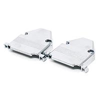 AIM-Cambridge / Cinch Connectivity Solutions 40-9725HM ຝາປົກກັນ EMI/RFI ຮູດເມຕາລ 25 ຕໍ່ຕຳແໜ່ງ ປົກກັນ