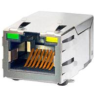 Pulse Electronics J3006G21DNL ມັກເຕິກແຈັກ Mod Jack RJ45 1x1 SMD Tab Up