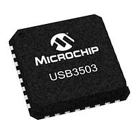 Microchip Technology USB3503T/ML ຕົວຄວບຄຸມ Hub USB 2.0 Hub Cntrllr