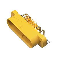 Amphenol Positronic GFSH435M48B ຕົວເຊື່ອມປະກອບຄວາມຫນາບຜົນລວມພະລັງງານ, ຂະໜາດ 9 ແບບ 16 ແລະ 4 ແບບ 12 ແລະ 12 ແບບ 20 ຕິດຕໍ່, ພິນ (ຜູ້ຊາຍ), ມຸມຂວາ ບົດບາດການບວກສູງ