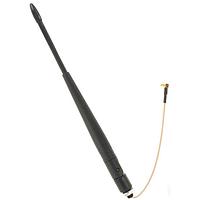 Laird External Antennas 0600-00020 ແນວຮັບສະຫນາມອັດຕະໂນມັດ 1/2 ເຄື່ອງສົງ 7" RA 2dBi MMCX