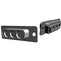 AMP Connectors - TE Connectivity 445705-7 ຕູ້ຕໍ່ສອງ D-Sub MIL Spec RECEPT 109 MIX 3C3