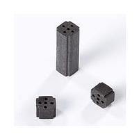 BIVAR ERB-025 ອຸປະກອນຕິດຕັ້ງ LED LED Mount, ຮັບຮອງຕົນເອງ, ຕັ້ງຕົວຢ່າງຕັ້ງຕົວ, 0.025 ຢິ້ງ, Universal LED, 2, 3 Lead, ສີ່ແຈ້ງ, ພີວີຊີດີທີ່ຖືກດຶງອອກ, ສີດຳ