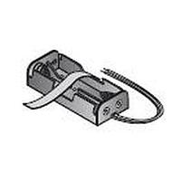 Eagle Plastic Devices 122-0421-R-GR ຖານຖ້ວມແບດເຕີຣີ 2XAAA 6"LDS ມີເຊື່ອມຕໍ່ດ້ວຍເຊື່ອມຜັນ