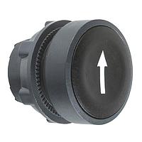 SCHNEIDER ZB5AA335 ຫົວ FLUSH ດຳ ມີສີຂາວ ສັນຍາລັກລູກສອນຂຶ້ນ