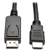 Tripp Lite P582-006-V2-ACT ເຄື່ອງແປສາຍສະແດງ DisplayPort 1.2-HDMI Adptr Cable 6'