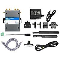 Siretta QUARTZ-GOLD-W21-5G (GL) WITH ACCESSORIES ເຄື່ອງເຊື່ອມຕໍ່ອຸດສາຫະກຳ QUARTZ-GOLD GIGABIT ROUTER 5G EU FREQ WIFI/2 LAN/1 SIM, 1 x RS232, ສາຍອະນເທນ, PSU, ສາຍສອງ