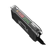 Banner Engineering DF-G1-NS-Q5 ເຄື່ອງສັງເກດເສັ້ນແສງ Fiber Optic Sensors DF-G1 Dual Display Fiber Amplifier; ຂະໜາດ: ຂຶ້ນກັບເສັ້ນແສງ Fiber; ການປ້ອນໄຟ 10-30 V dc; ການອອກ: 1 NPN; 150 mm (6 in) 4-pin M12 Pigtail QD