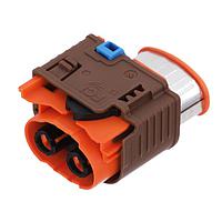Aptiv F183110-B ຕົວເຊື່ອມ APEX 280 2W PLUG CODE 2 BROWN