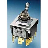 Alcoswitch - TE Connectivity A4TK15W04 ສະຫນັບສະຫນູນ Toggle Switches 4PDT ON-OFF 20 Amps Panel