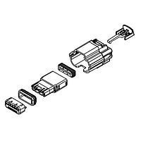 Molex 31403-2210 ກອງຫຼັງ MX64 FEM 1X2 MXMETAL ມີ CPA ສີເຫຼືອງ GRY POLB/2