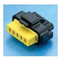 Aptiv 211PC053S4026 ກອງປົກ 5WAY FEMALE HOUSING ສີສົ້ມ 2.8MM TERM SZ