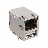 Adam Tech MTJ-USB-88JX1-FS-PG-LH-M41C ປຸ່ມ MODULAR JACK / USB COMBO CONNECT