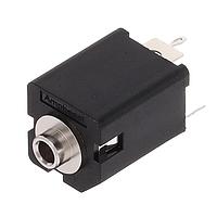 Amphenol Audio ACJS-NV35-3 ຕົວເຊື່ອມໂທລະສັບ VERT CHASIS CONN PLSTC MNT Needle CNT