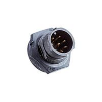 Amphenol LTW BD-06PMMS-QC8001 ຕົວເຊື່ອມມາດຕະຖານຮູບວົງມົນ 6P M CONN M PIN Std, Recept Front