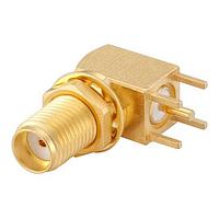 Rosenberger 32K246-400L5 ຕູ້ເຊື່ອມ PCB SMA ມຸມຂວາ Jack PCB