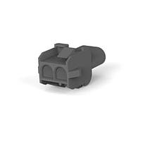 AMP Connectors - TE Connectivity 1-480699-8 ກອງຮັບສະຕິກ CAP HOUSE 2 POS ສີເຫຼືອງ UL94V-2