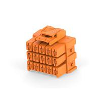 AMP Connectors - TE Connectivity 8-2232357-7 ຕູ້ຕໍ່ສັນຍານ RF / ຕູ້ຕໍ່ສັນຍານ Coaxial 3x5 ປລັກຮູງຮ້ອງ Key D ora