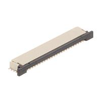 AMP Connectors - TE Connectivity 2-84952-3 ຕົວເຊື່ອມ 1MM FPC HORZ. BOTTOM CONT.ASSY 23P