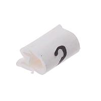 AMP Connectors - TE Connectivity EC0137-000 ປ້າຍຊື່ແລະຕິດໝາຍສາຍສະແດງປະເພດ Z-Type RMP/RMS Marker Violet