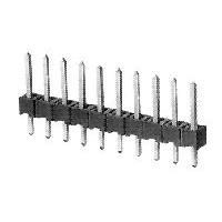 AMP Connectors - TE Connectivity 1-103327-0 Breakaway 10P HEADER TIN ແຖວດຽວ