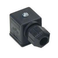 Molex 121201-0016 ຕົວເຊື່ອມຕໍ່ຮູບວົງກົມ DIN ປະເພດ A 3P ມີຢາງຊິໂລໂຄນສີເທ