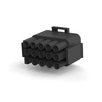 AMP Connectors - TE Connectivity 1-480710-9 ກອງປະກອບປລັກ 15P PLG HSG BLK